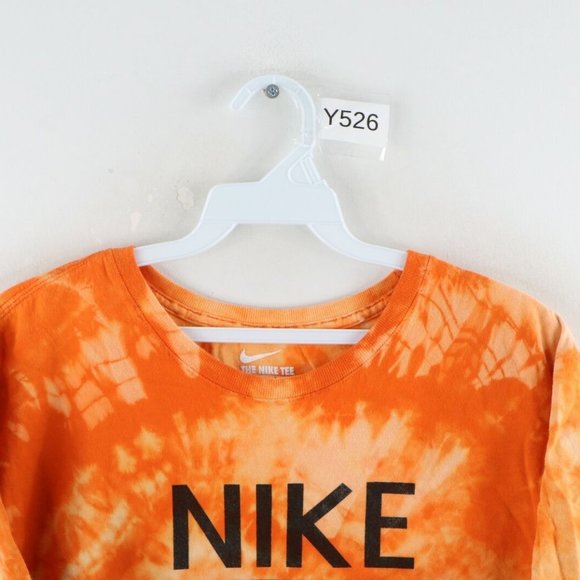 Vintage Nike Box Logo 1972 Acid Wash Shirt Trippy - Picture 2 of 8